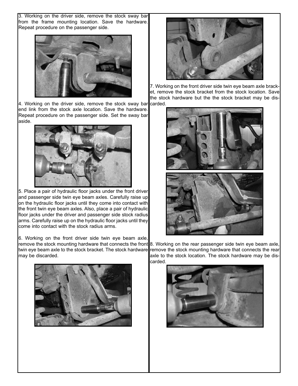 Tuff Country 24860 - Ford 83-97 Ranger 4 box kit User Manual | Page 4 / 13