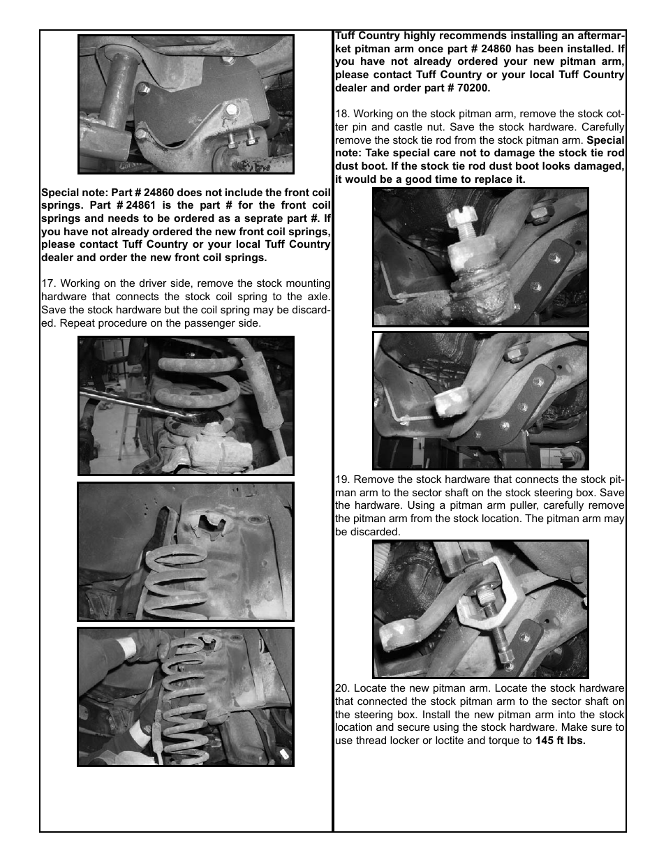 Tuff Country 24860 - Ford 83-97 Ranger 4 box kit User Manual | Page 7 / 13