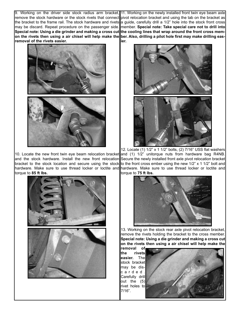 Tuff Country 24862 - Ford 83-97 Ranger/Explorer 4 box kit (performance kit) User Manual | Page 5 / 16