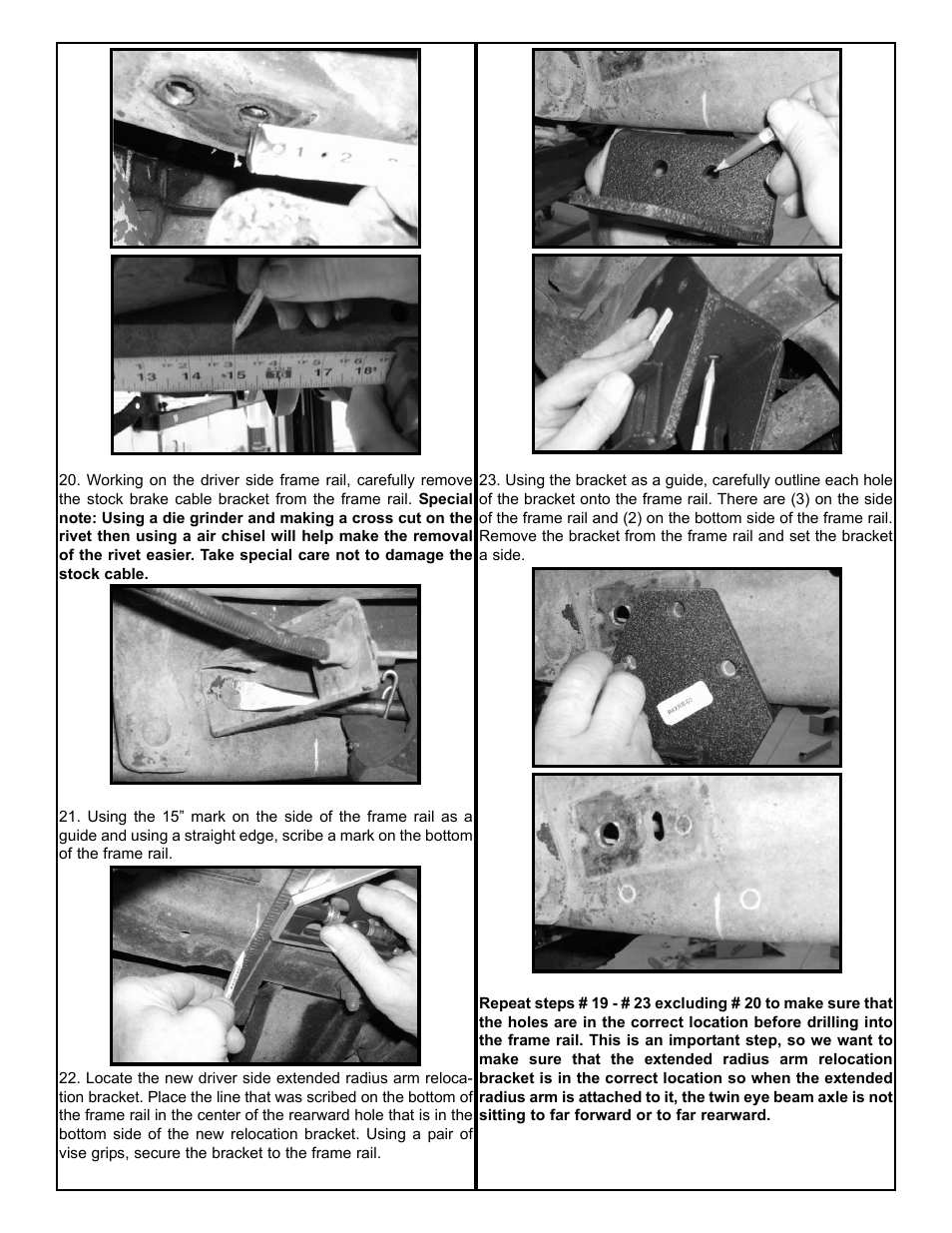 Tuff Country 24862 - Ford 83-97 Ranger/Explorer 4 box kit (performance kit) User Manual | Page 7 / 16