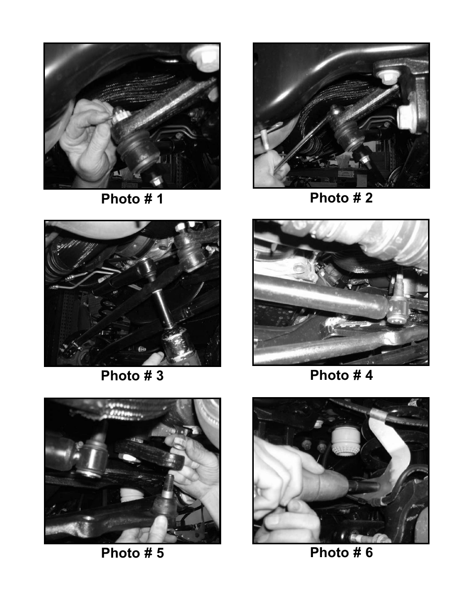 Tuff Country 24973 - Ford 05-07 F250/F350 5 box kit User Manual | Page 9 / 18