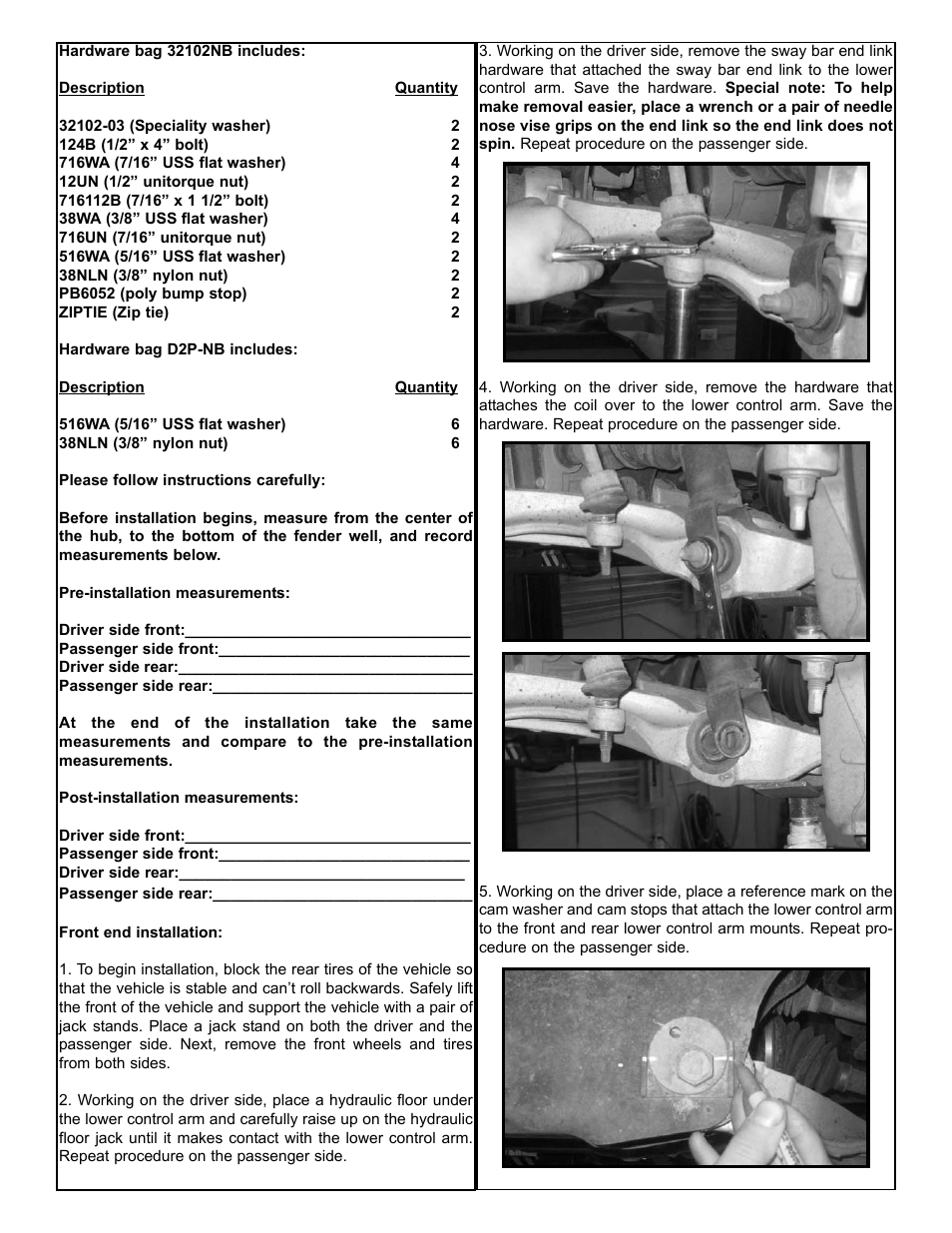 Tuff Country 32900 - Dodge 09-14 Ram 1500 4wd 2 lift kit User Manual | Page 3 / 9