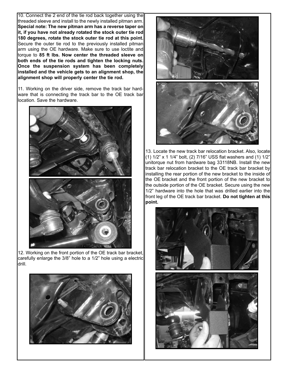 Tuff Country 33119 - Dodge 2013-2014 Ram 4wd 3 lift kit User Manual | Page 5 / 8
