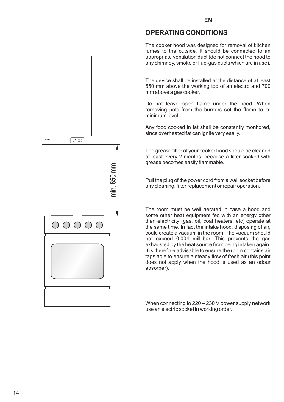 Kaiser EA64.. User Manual | Page 14 / 36