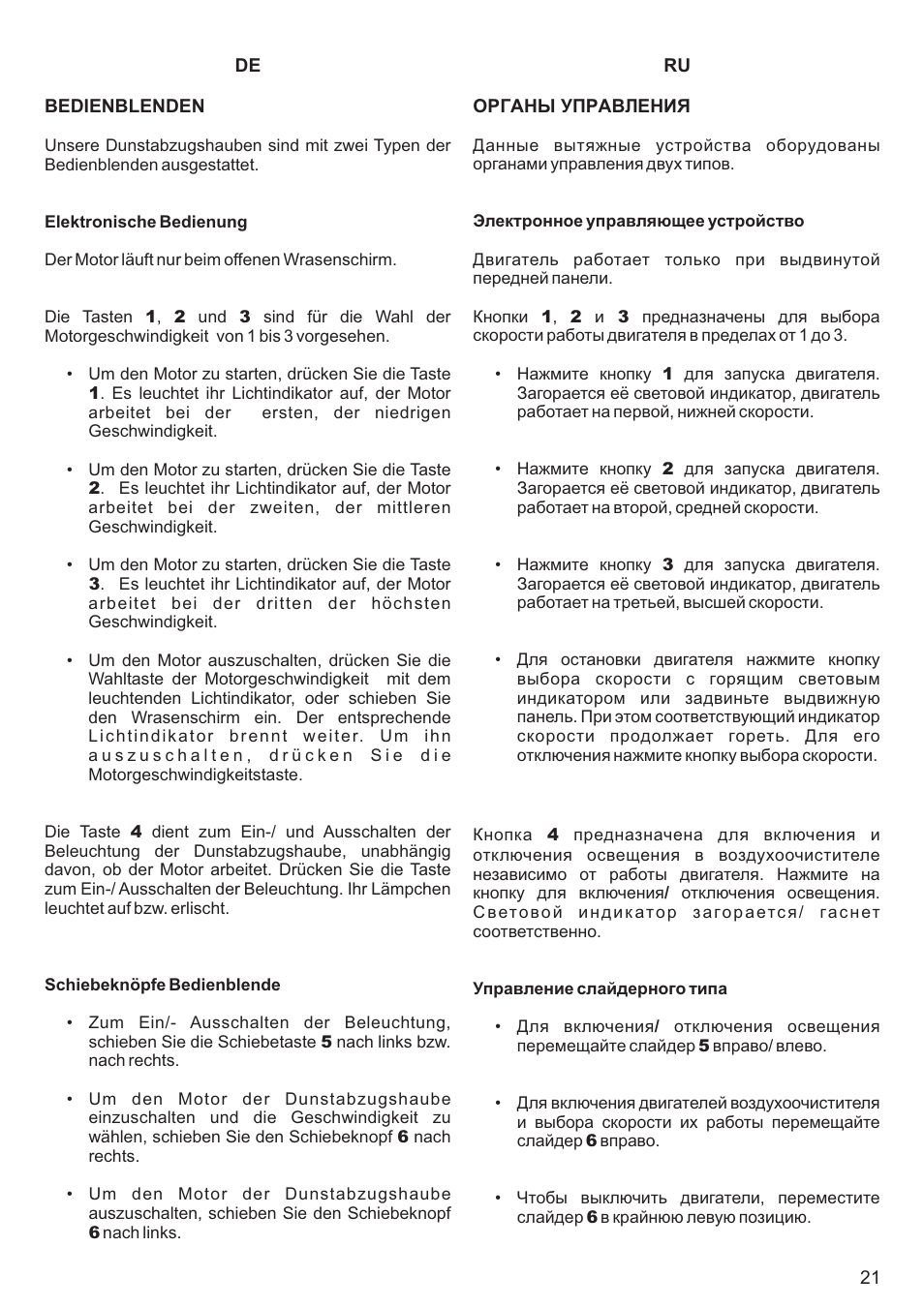 Kaiser EA64.. User Manual | Page 21 / 36