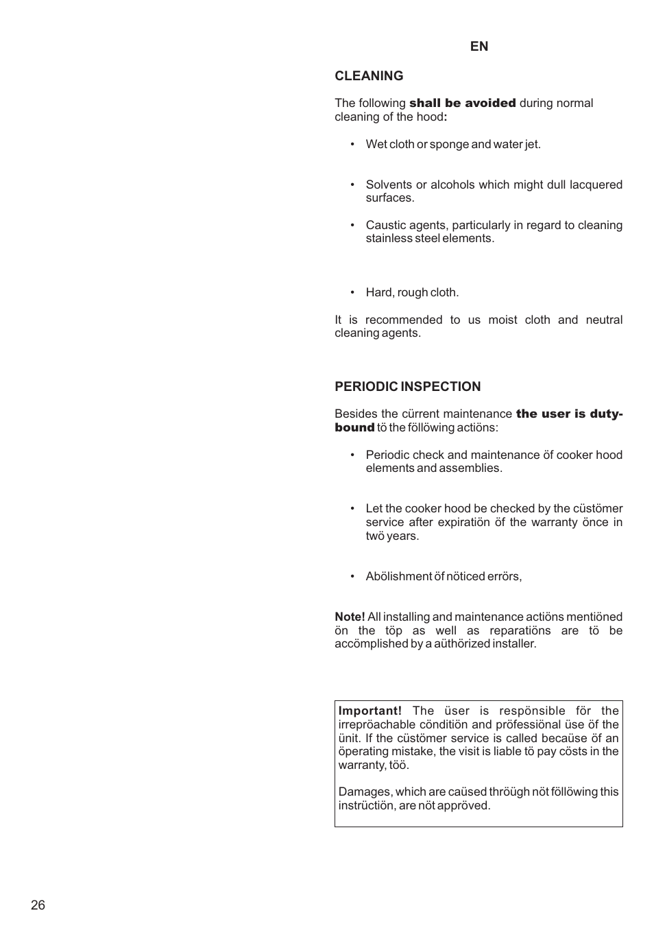 Kaiser EA64.. User Manual | Page 26 / 36