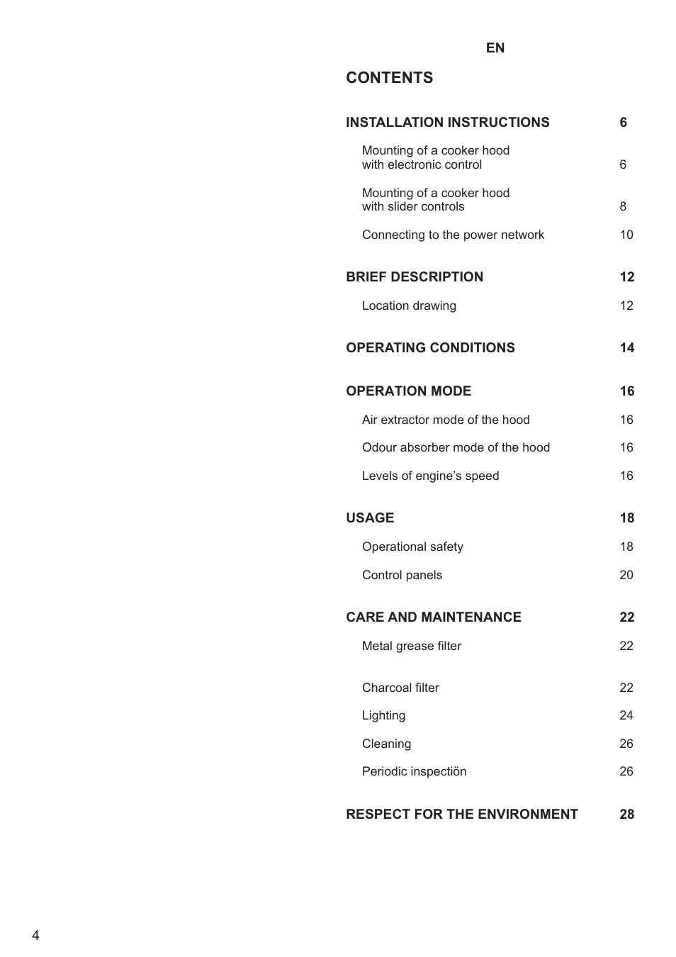 Kaiser EA64.. User Manual | Page 4 / 36