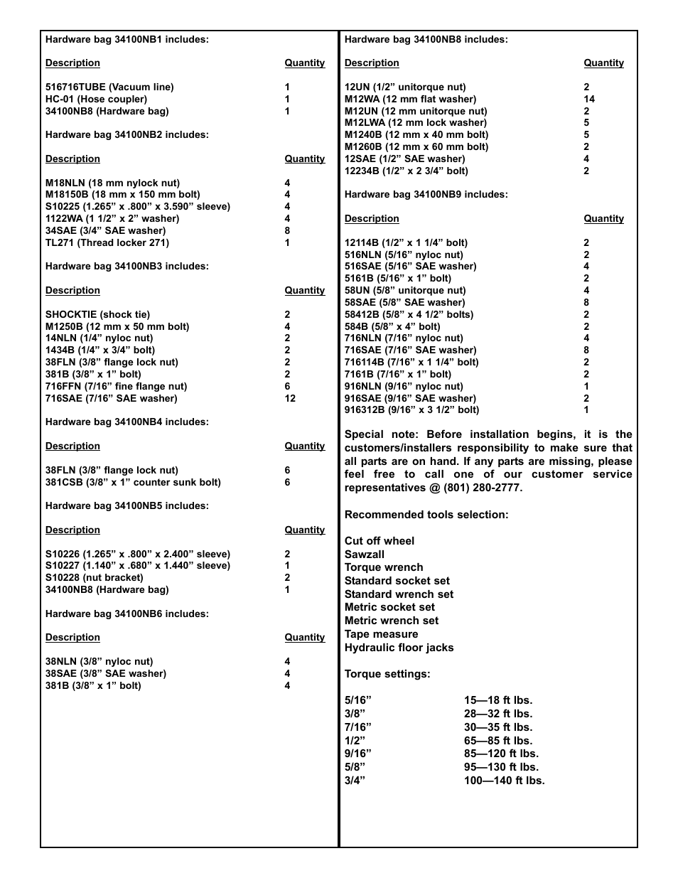 Tuff Country 34100 - Dodge 09-11 Ram 1500 4 kit User Manual | Page 3 / 13
