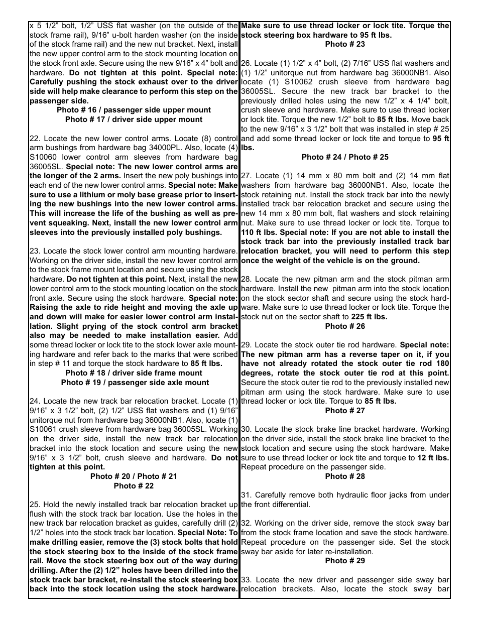 Tuff Country 36003 - Dodge 03-07 Ram 2500 / 3500 6 kit User Manual | Page 6 / 15
