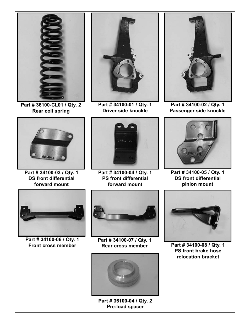 Tuff Country 36101 - Dodge 09-11 Ram 1500 (TRX) 6 kit User Manual | Page 12 / 13