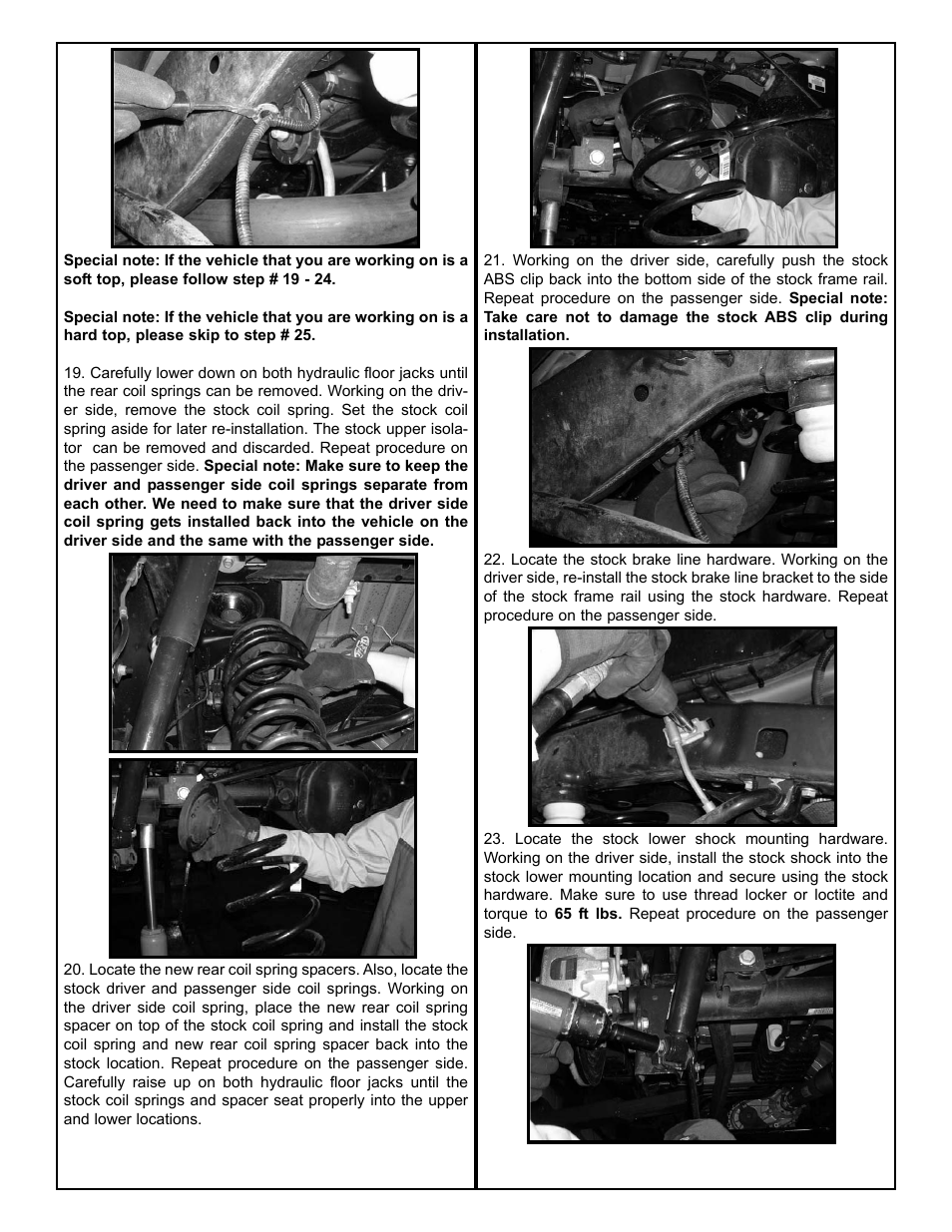 Tuff Country 42005 - Jeep JK Wrangler 2007-2012 2 box kit User Manual | Page 5 / 7