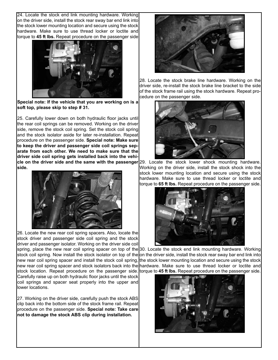 Tuff Country 42005 - Jeep JK Wrangler 2007-2012 2 box kit User Manual | Page 6 / 7