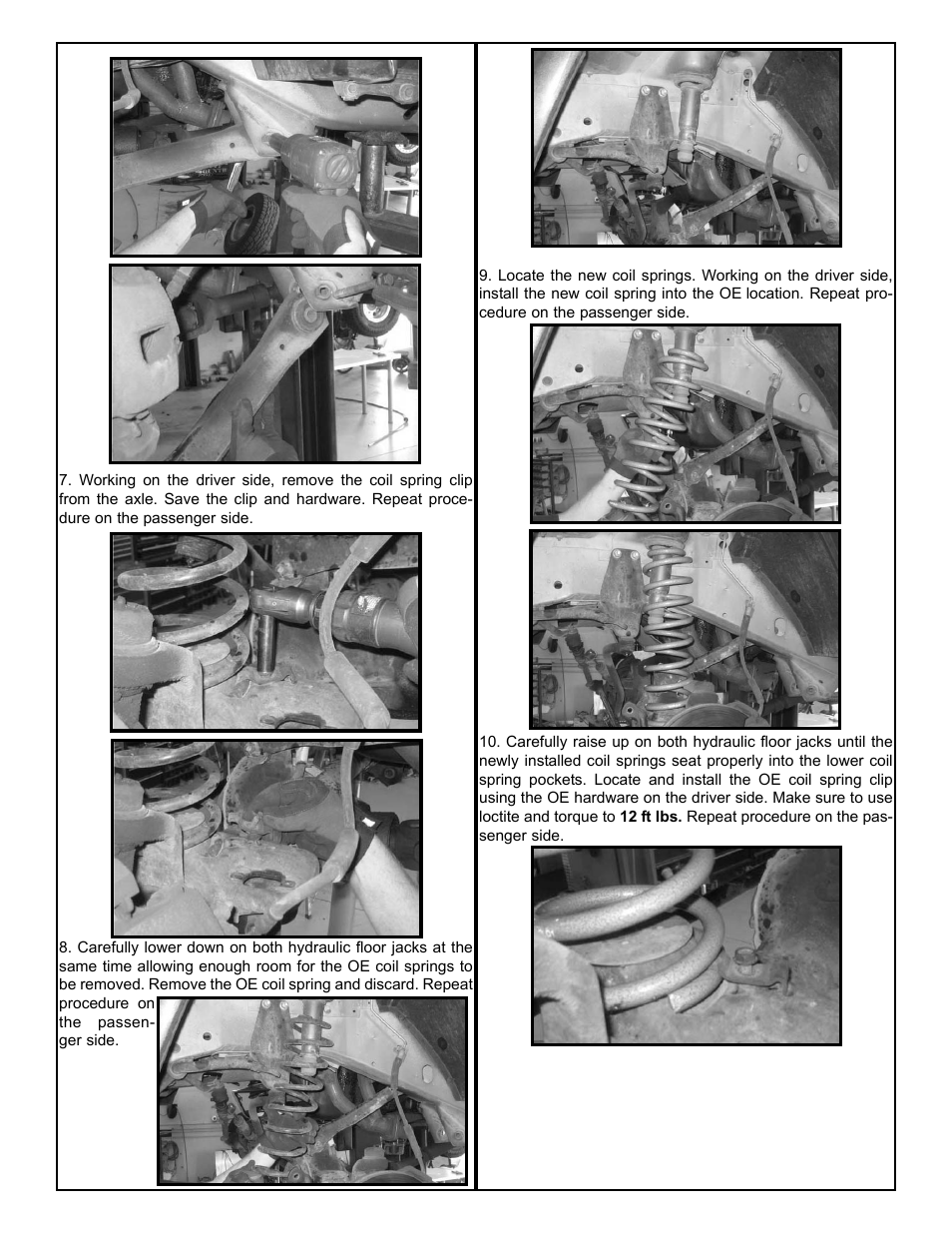 Tuff Country 43802 - Jeep Cherokee 87-01 3.5 kit (w/rr springs)t User Manual | Page 5 / 11