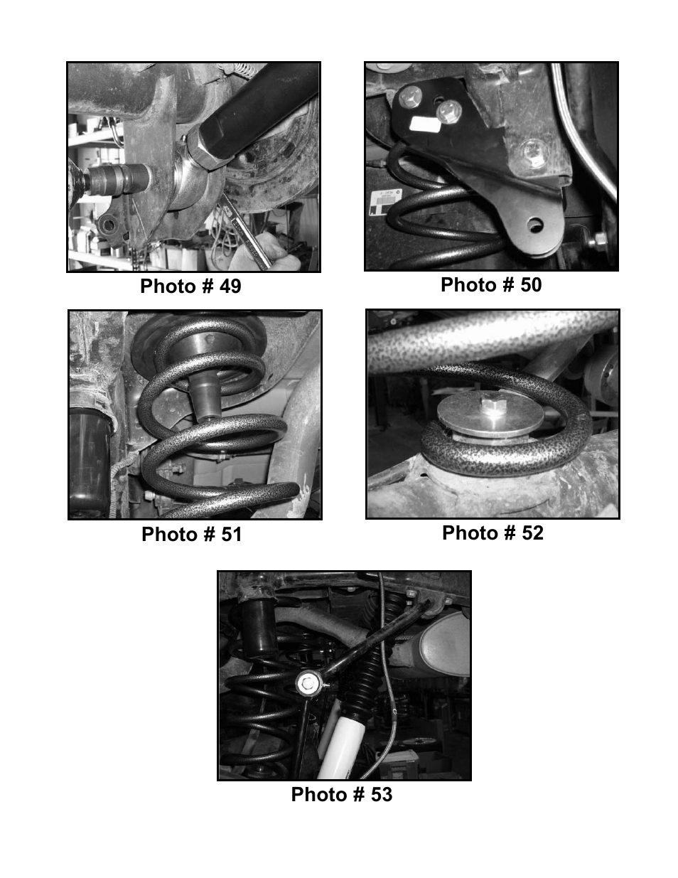 Tuff Country 44000 - Jeep JK EZ-Flex 4 box kit User Manual | Page 17 / 19