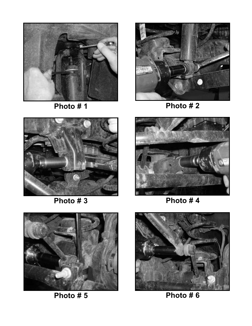 Tuff Country 44000 - Jeep JK EZ-Flex 4 box kit User Manual | Page 9 / 19