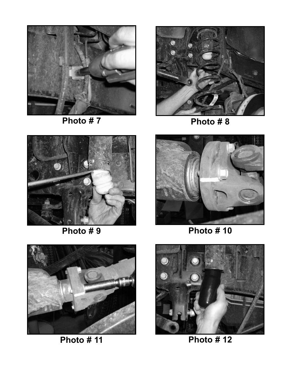 Tuff Country 44001 - Jeep JK EZ-Ride 4 box kit User Manual | Page 10 / 18