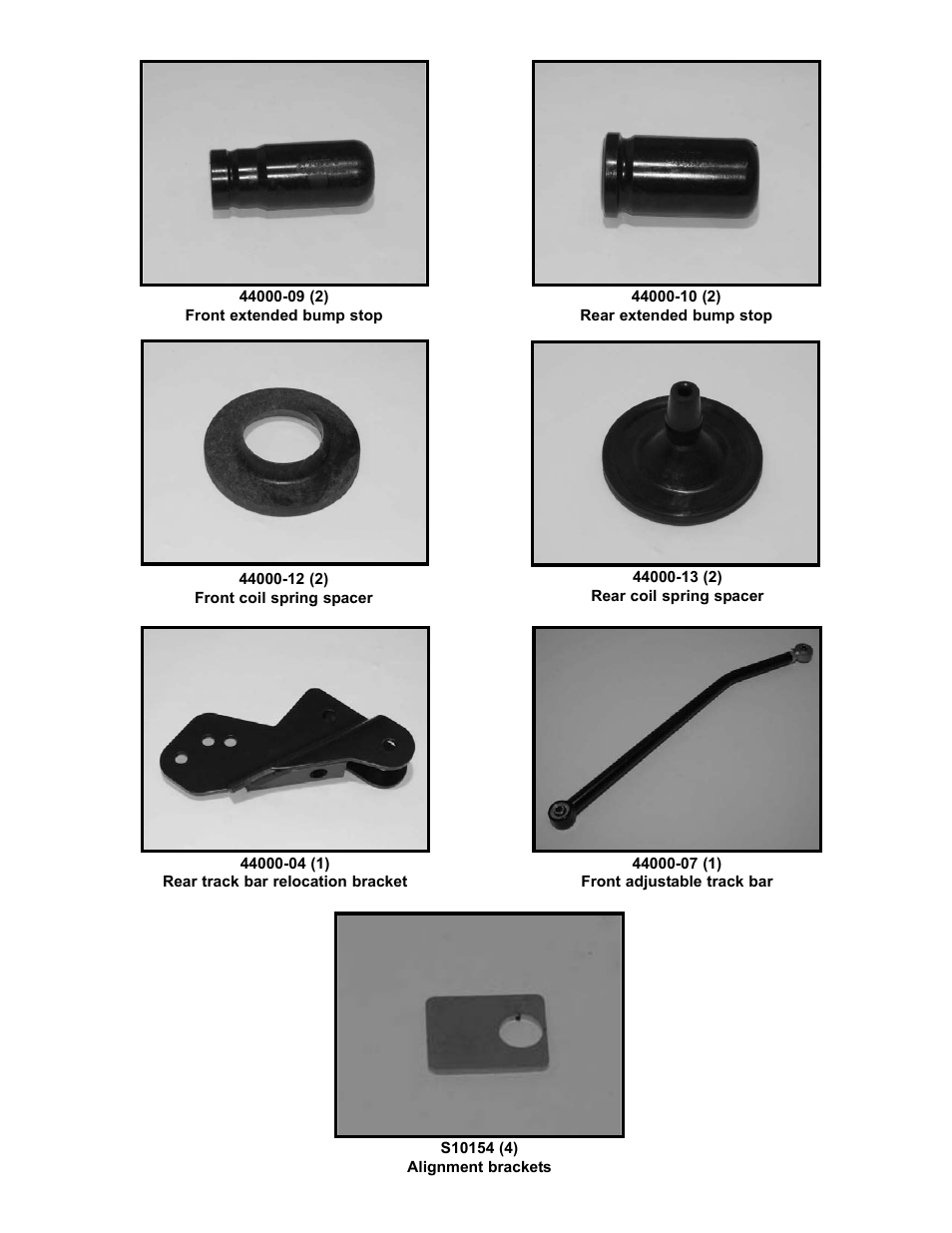 Tuff Country 44001 - Jeep JK EZ-Ride 4 box kit User Manual | Page 18 / 18