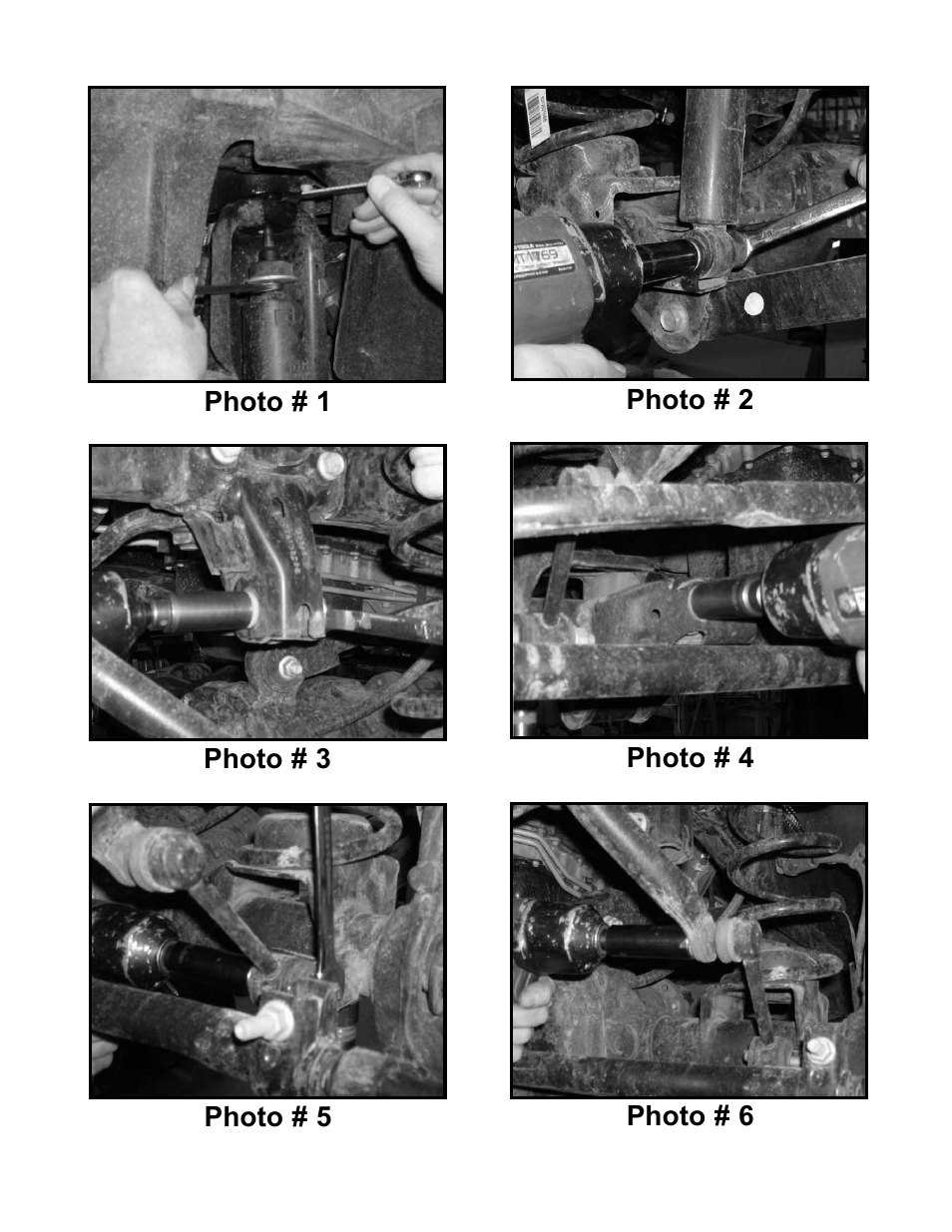 Tuff Country 44002 - Jeep JK Performance 4 box kit User Manual | Page 10 / 22