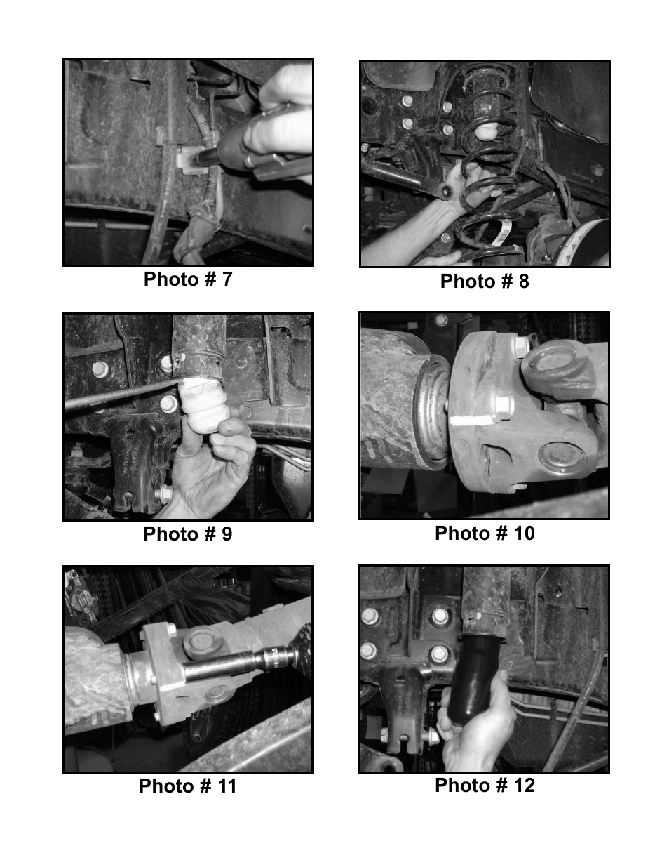 Tuff Country 44002 - Jeep JK Performance 4 box kit User Manual | Page 11 / 22