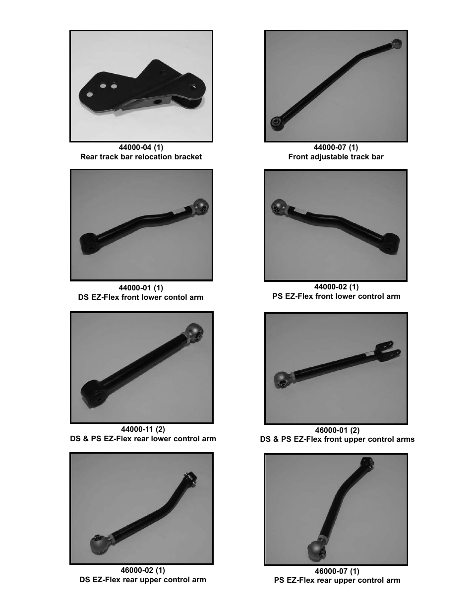 Tuff Country 44002 - Jeep JK Performance 4 box kit User Manual | Page 22 / 22