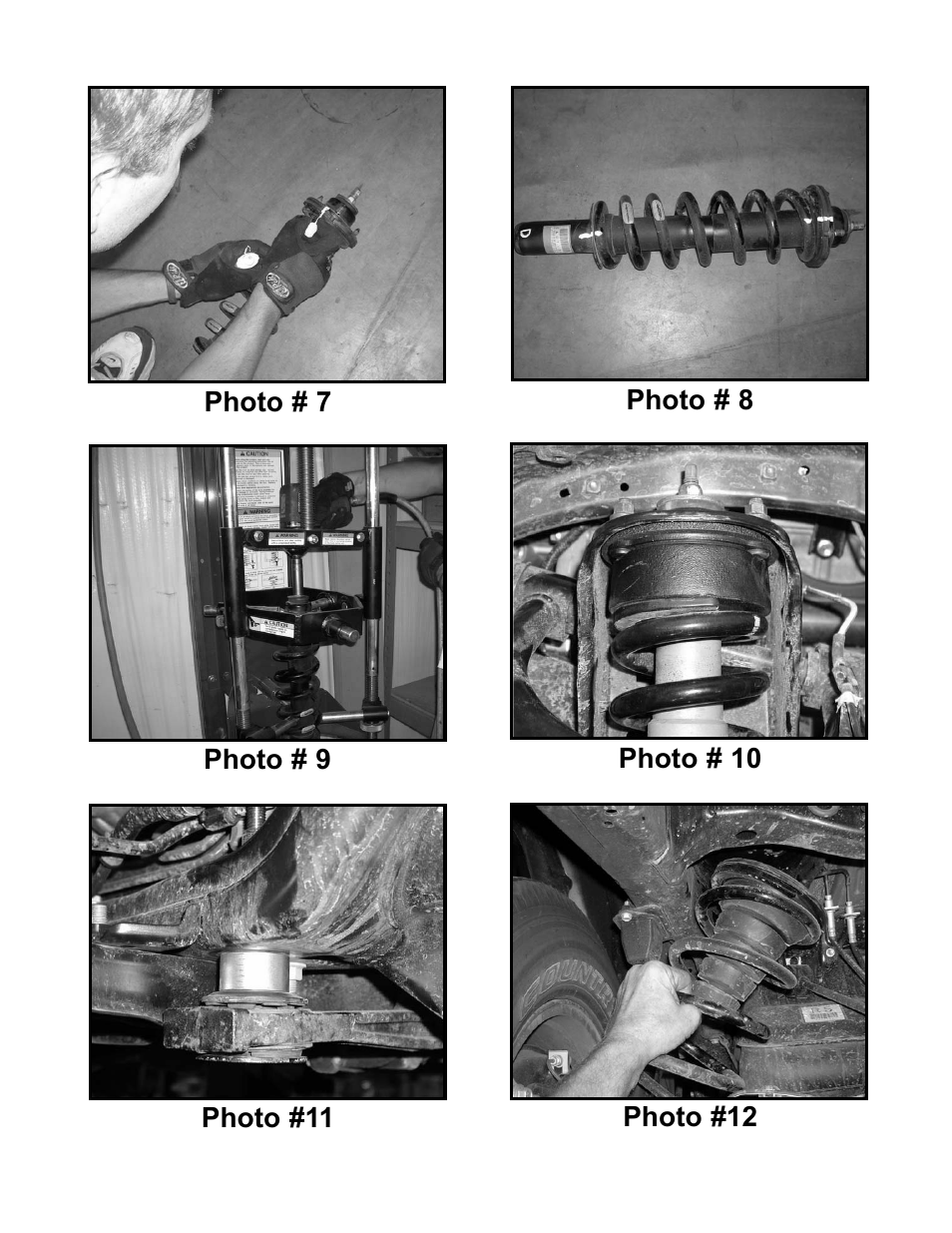 Tuff Country 52000 - Toyota FJ Cruiser 07-13 3 lift kit User Manual | Page 7 / 8