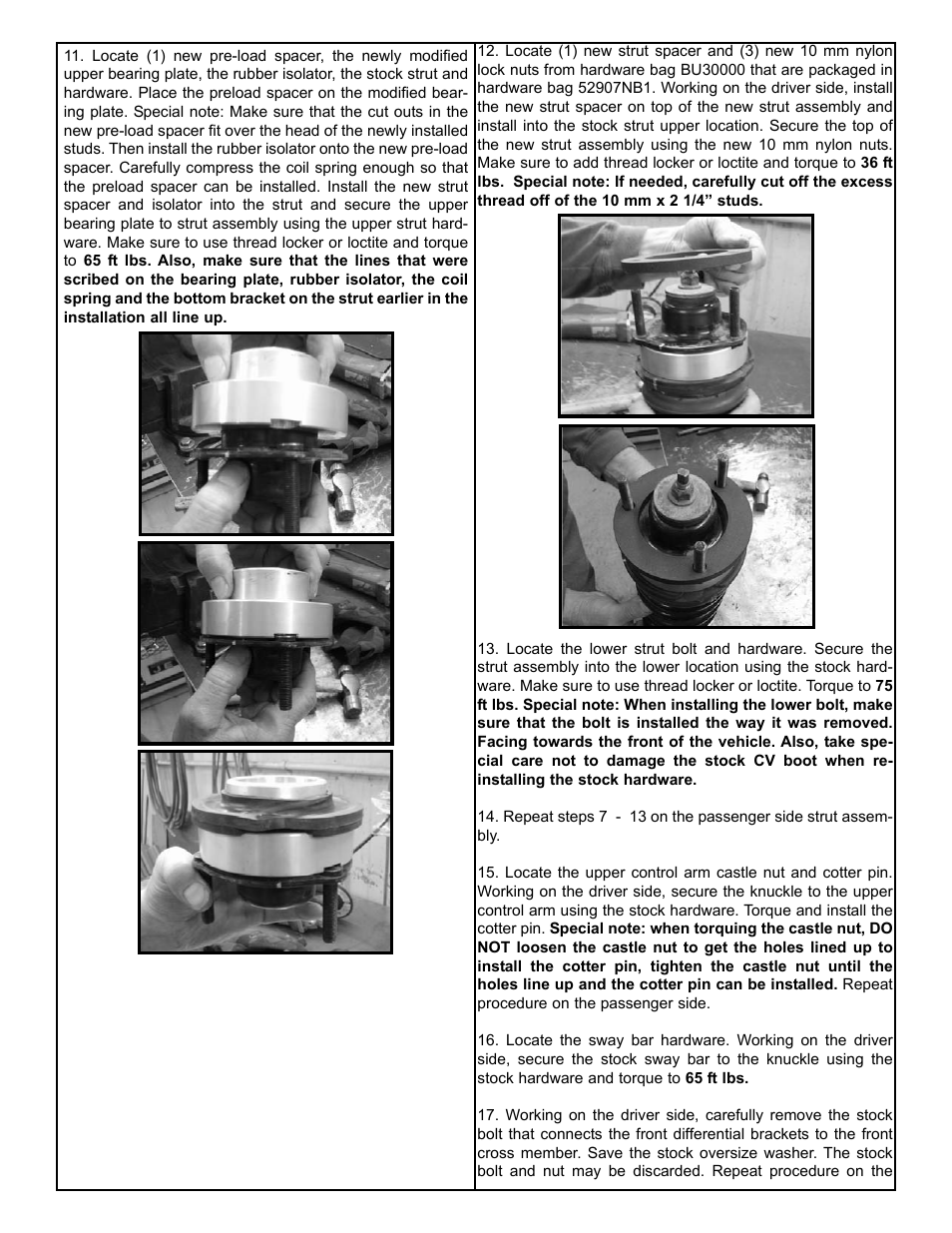 Tuff Country 52907 - Toyota Tacoma 05-14 3 lift kit User Manual | Page 5 / 7