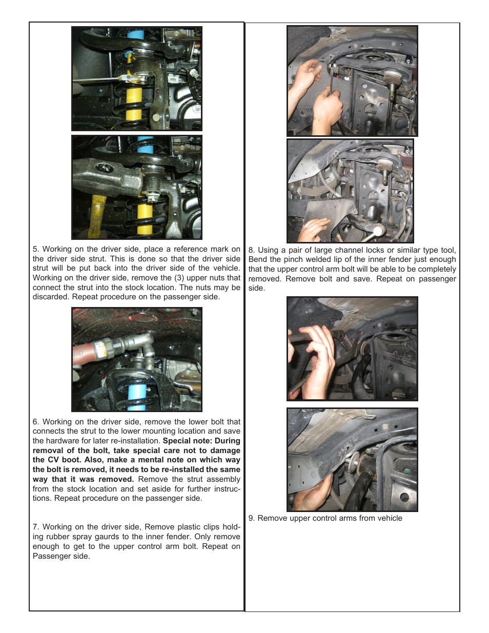 Tuff Country 53905 - Toyota Tacoma 05-14 3 uni-ball lift kit User Manual | Page 4 / 9