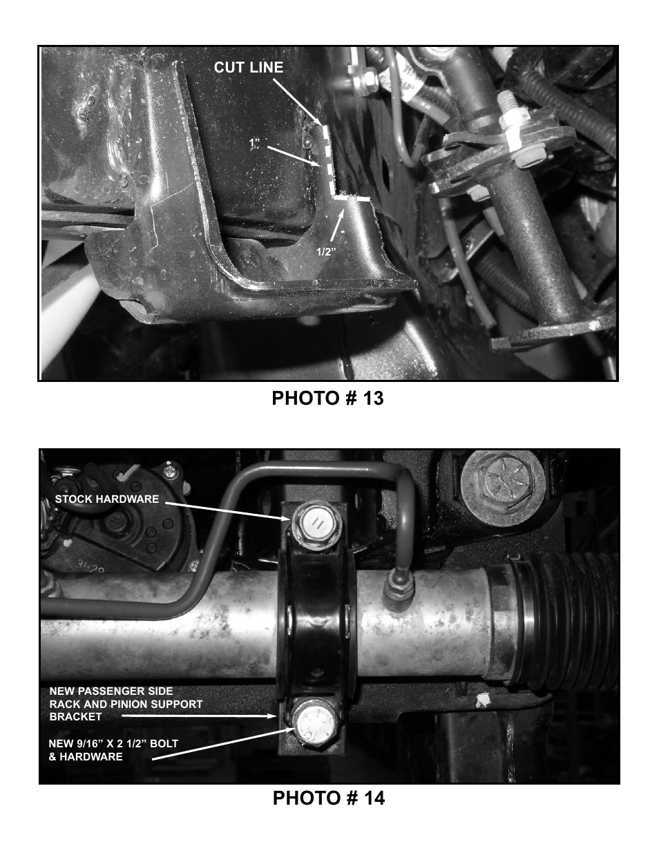 Photo # 13 photo # 14 | Tuff Country 54900 - Toyota Tacoma 95-04 5 lift kit User Manual | Page 18 / 29