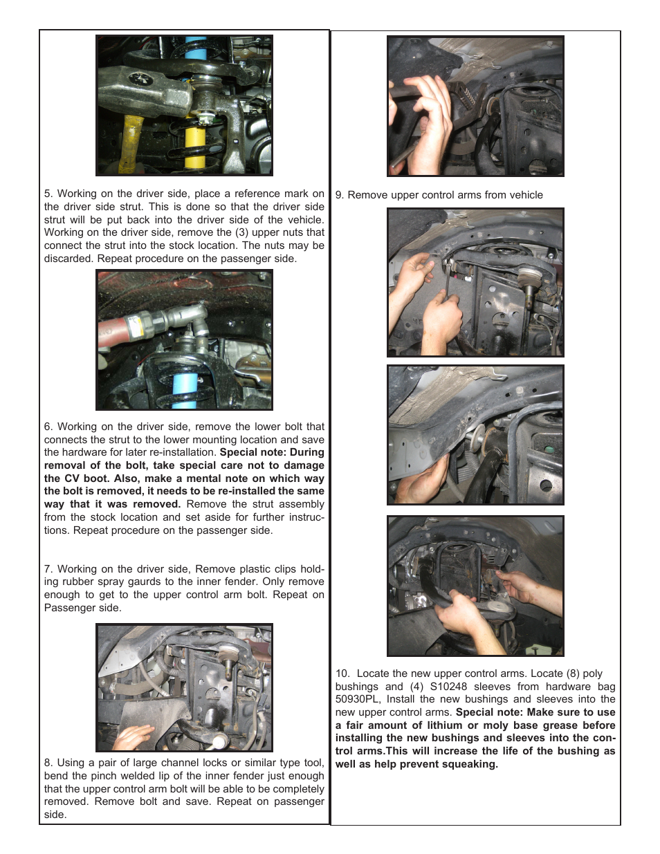 Tuff Country 54905 - Toyota Tacoma 05-14 4 lift kit User Manual | Page 4 / 9