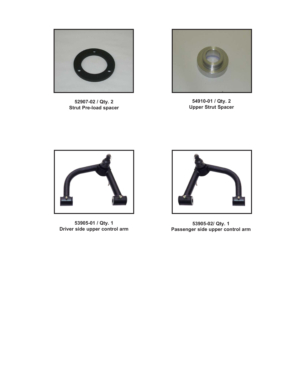 Tuff Country 54905 - Toyota Tacoma 05-14 4 lift kit User Manual | Page 9 / 9