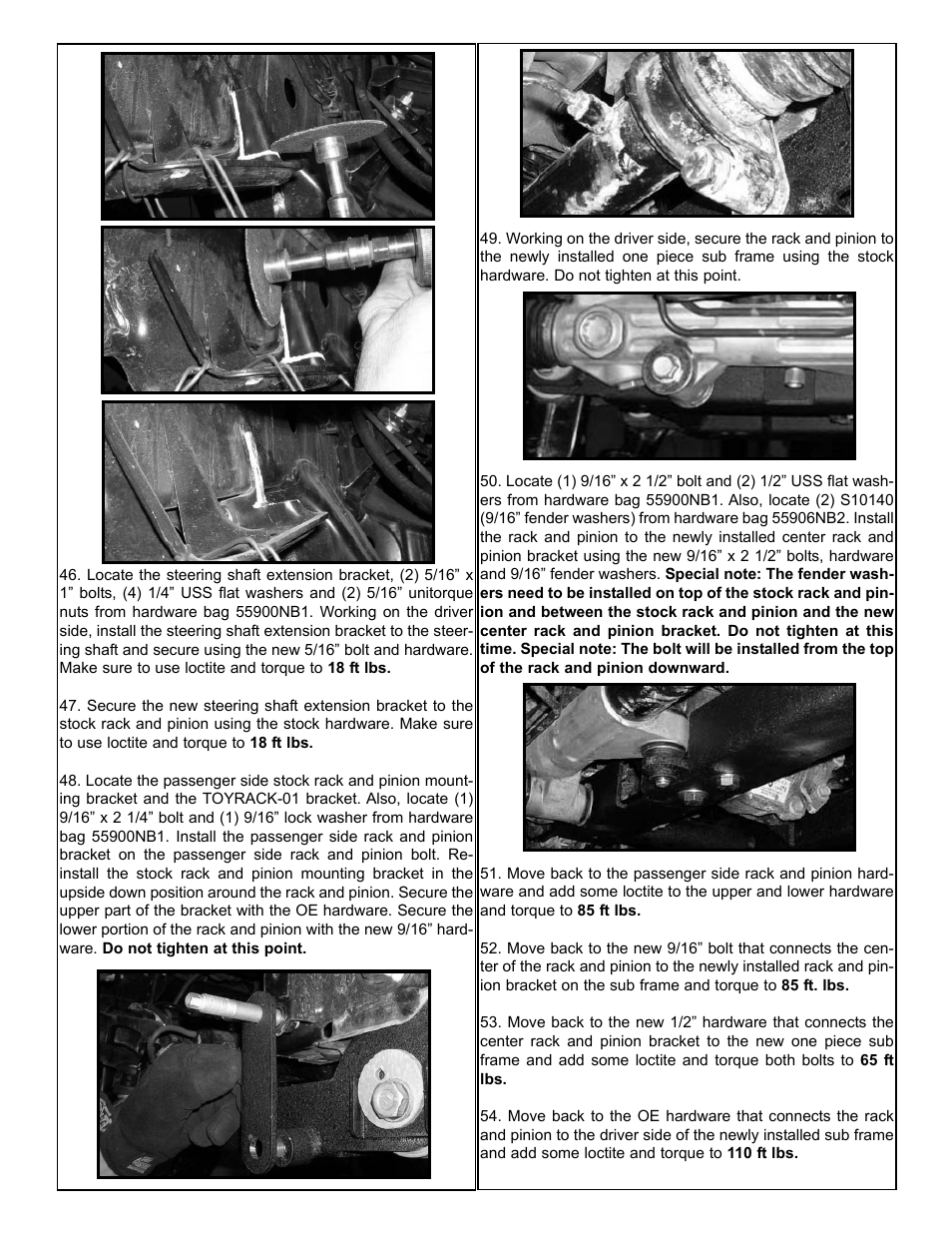 Tuff Country 55900 - Toyota Tundra 99-04 4.5 kit User Manual | Page 9 / 13