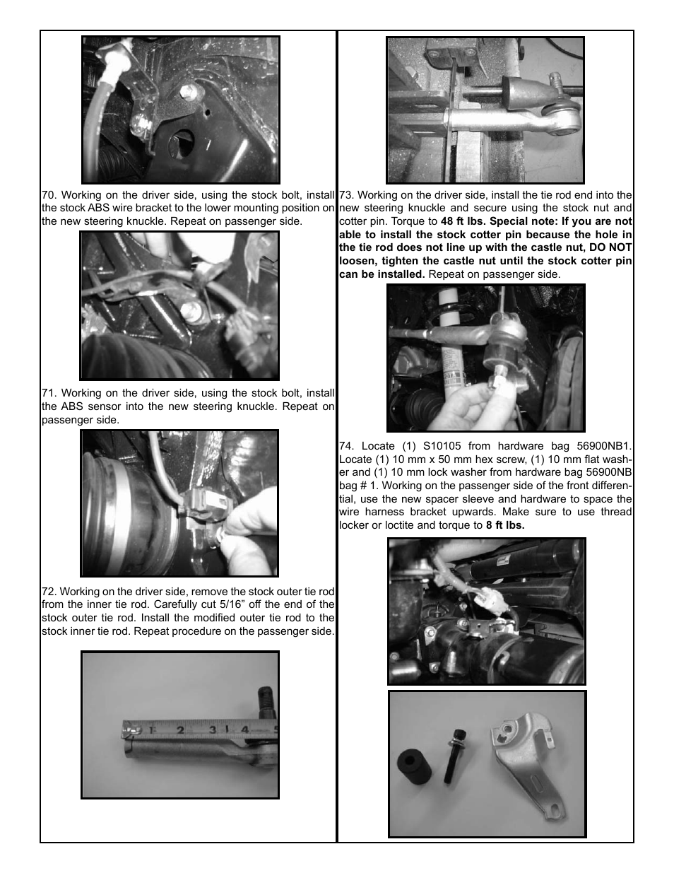 Tuff Country 56900 - Toyota Tacoma 05-14 6 lift kit User Manual | Page 18 / 22