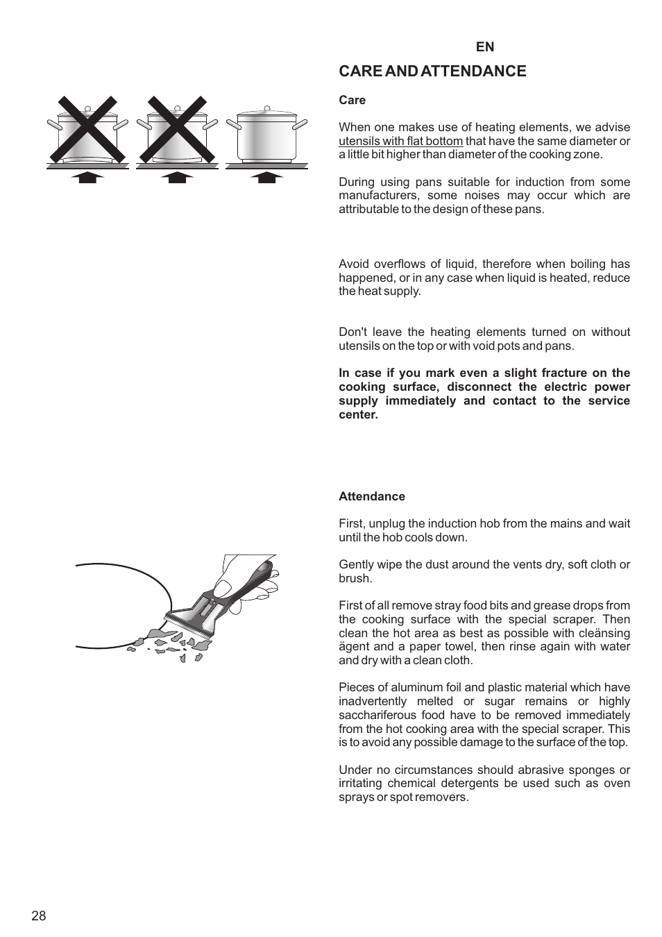 Care and attendance | Kaiser KCT3000RI User Manual | Page 28 / 44