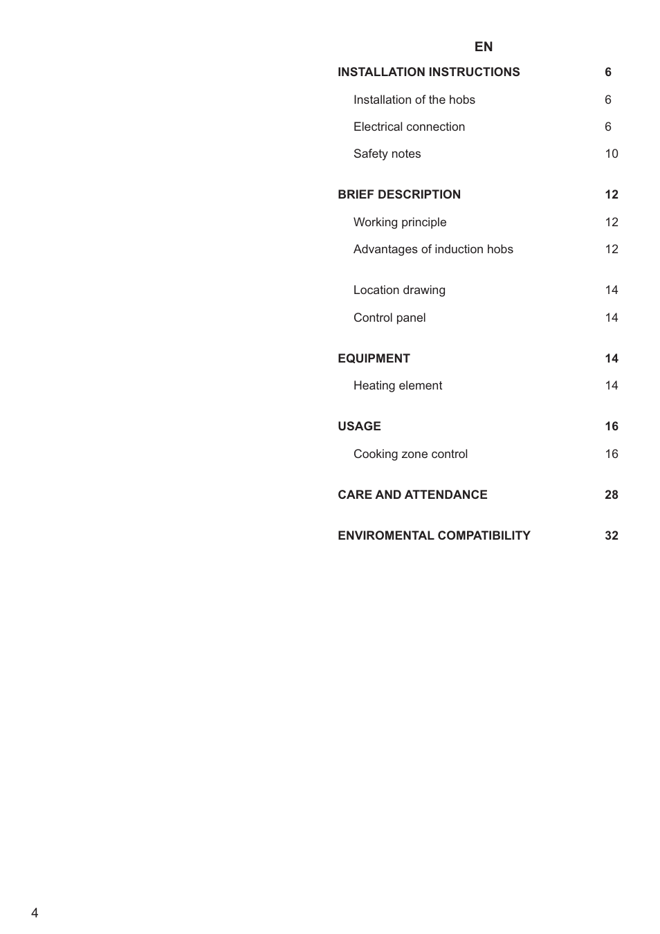 Kaiser KCT3000RI User Manual | Page 4 / 44