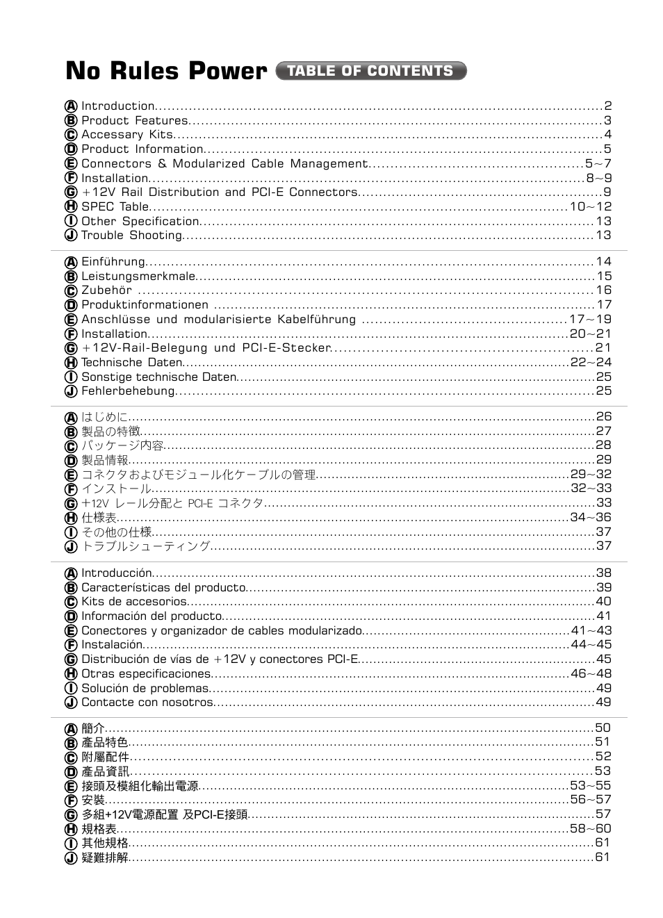 XIGMATEK NRP-HC1001 User Manual | Page 2 / 62