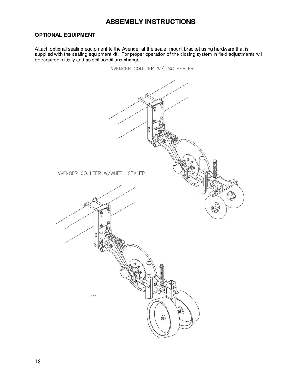 Yetter Avenger 25 User Manual | Page 18 / 40