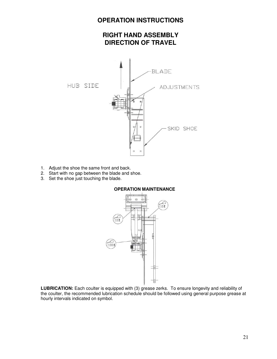 Yetter Avenger 25 User Manual | Page 21 / 40