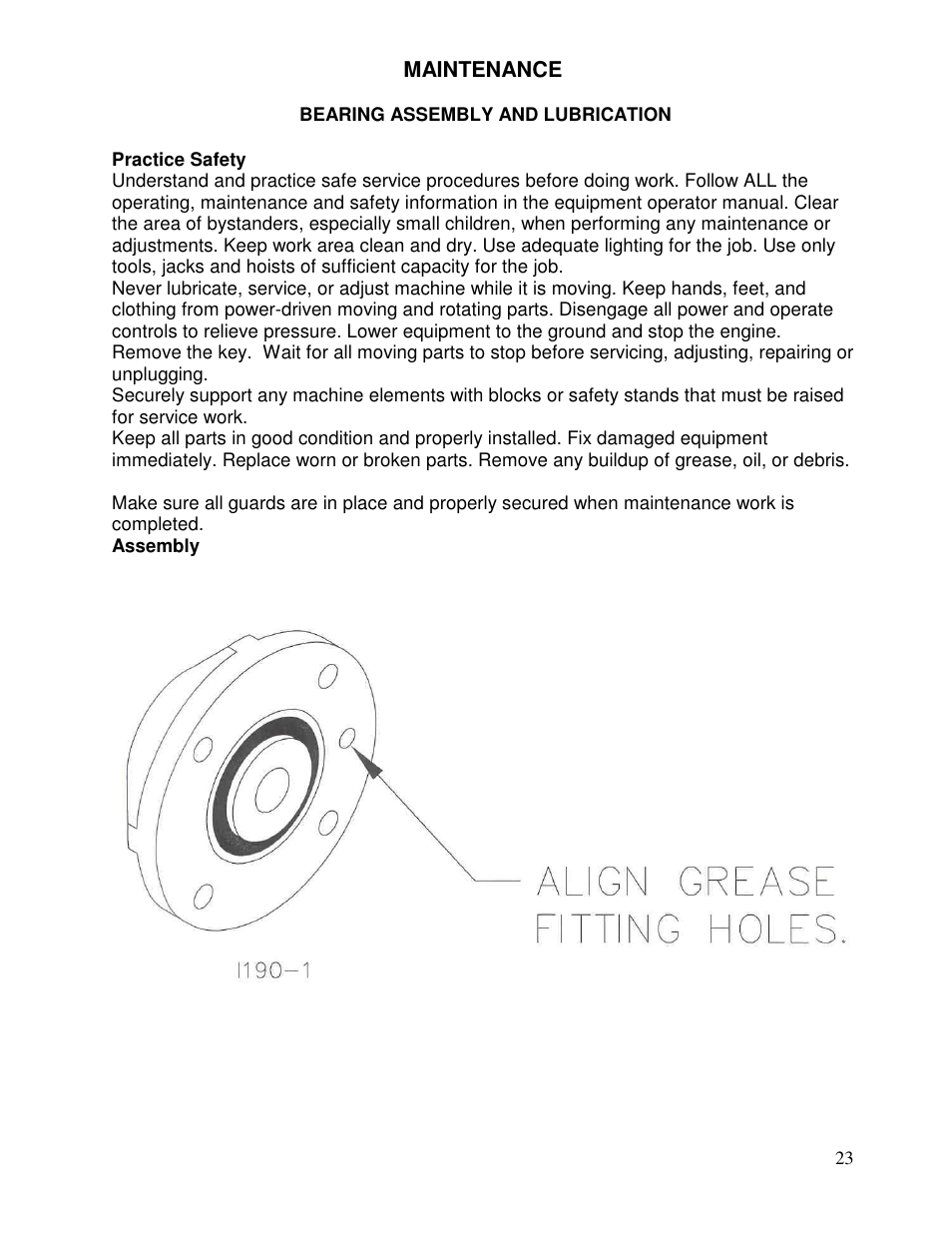 Yetter Avenger 25 User Manual | Page 23 / 40