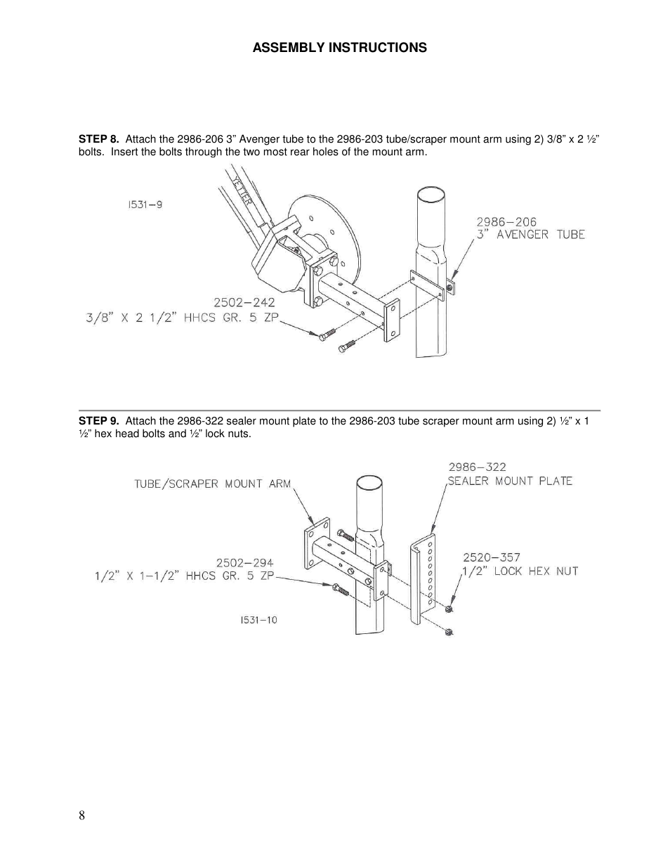 Yetter Avenger 25 User Manual | Page 8 / 40