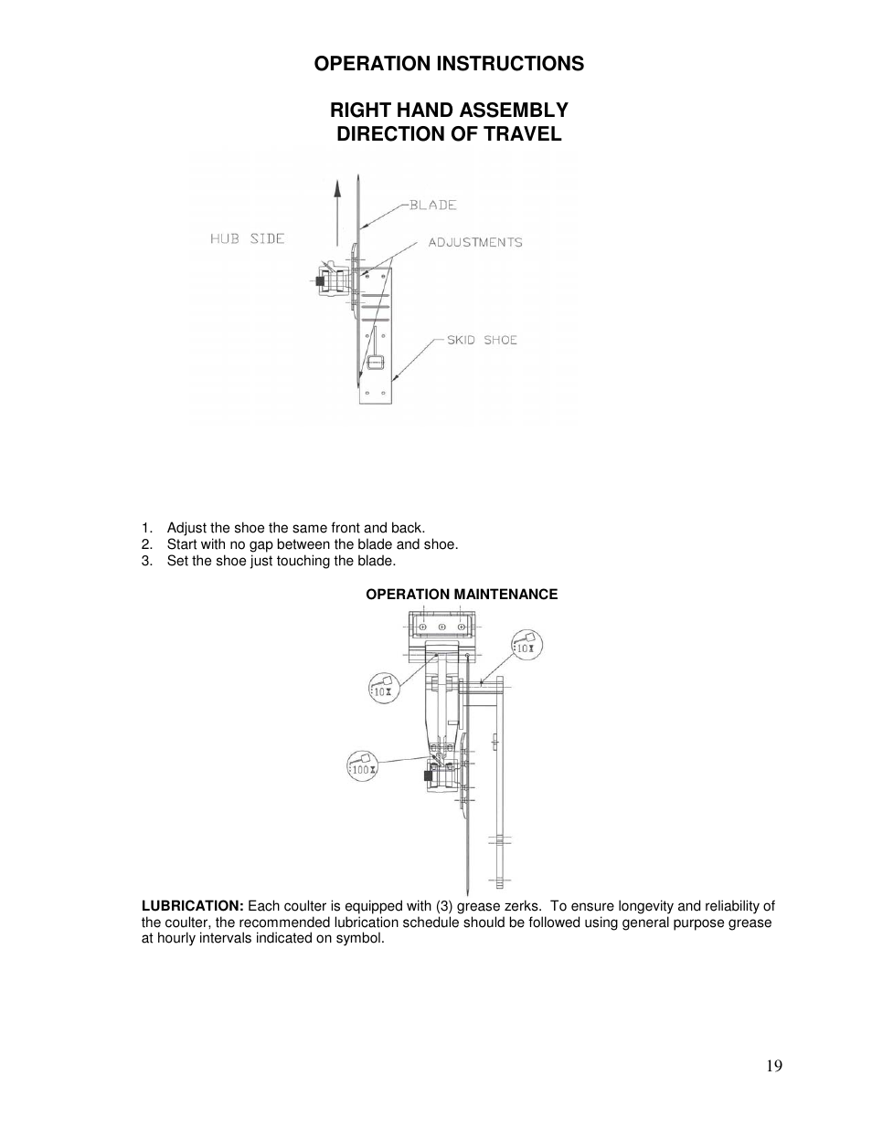Yetter Avenger 30 Coulter User Manual | Page 19 / 28