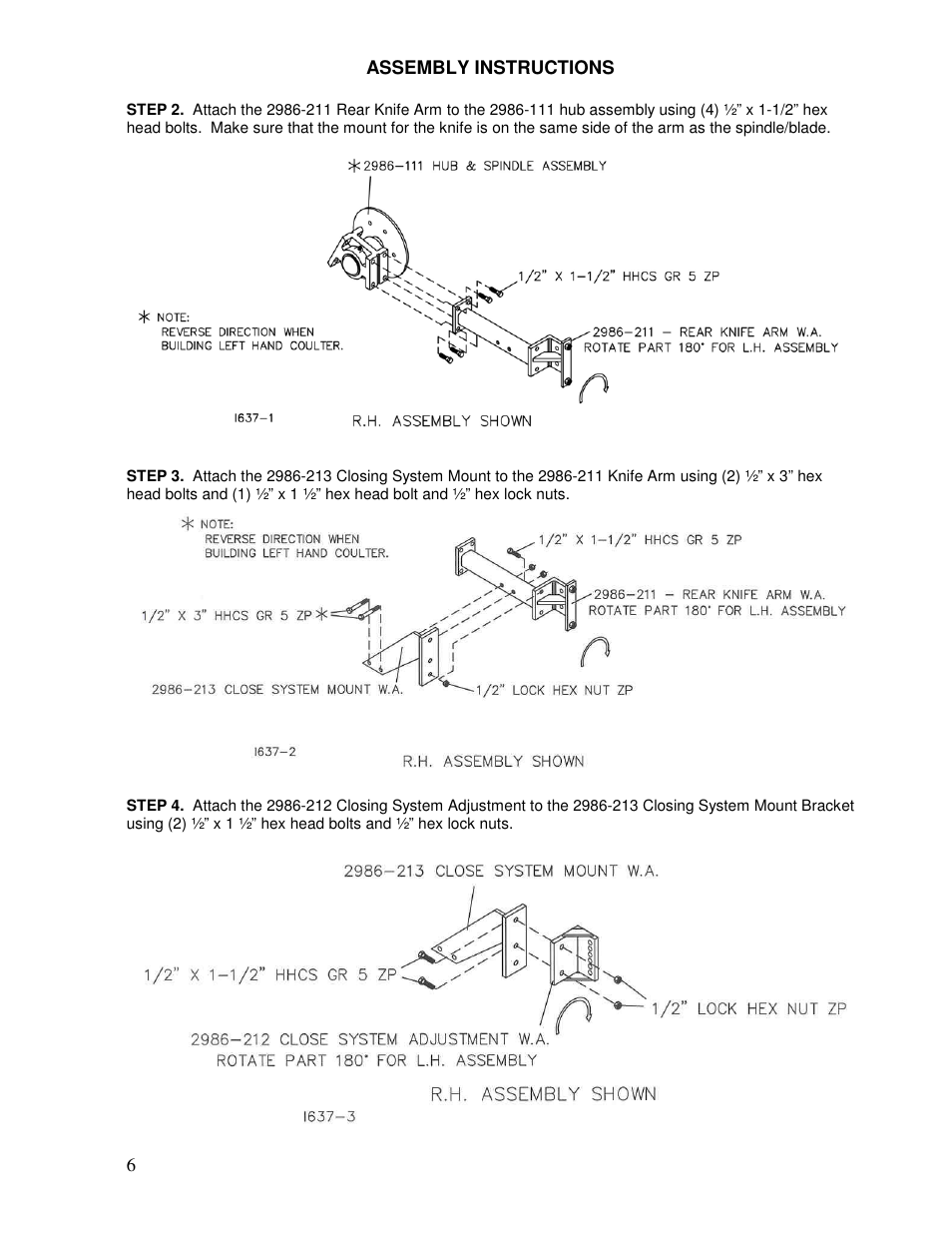 Yetter Avenger 30 Coulter User Manual | Page 6 / 28