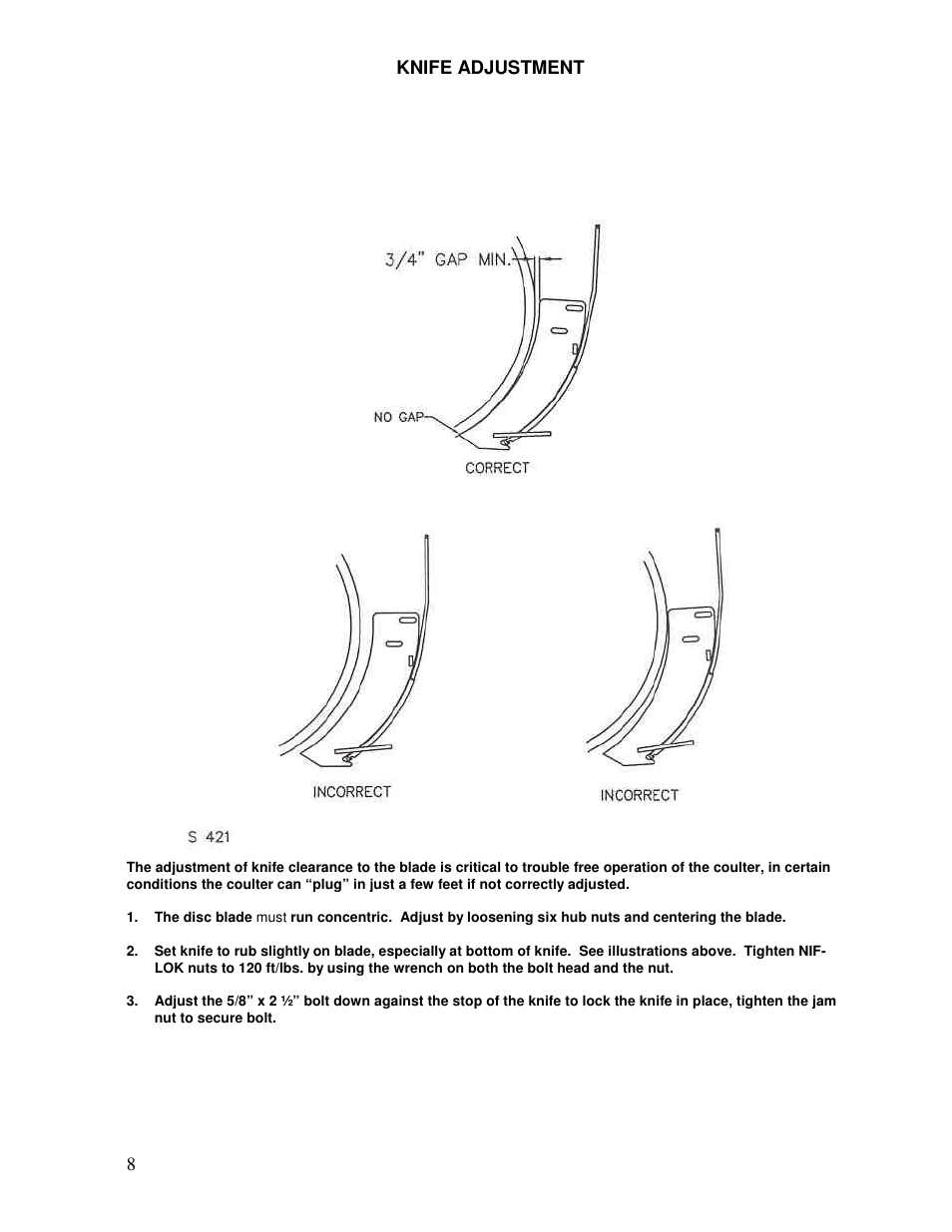 Yetter Avenger 30 Coulter User Manual | Page 8 / 28