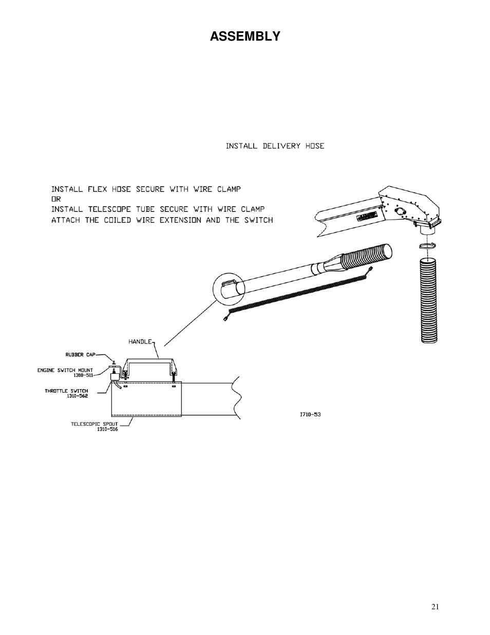 Assembly | Yetter 1310-010 Maximizer User Manual | Page 21 / 44