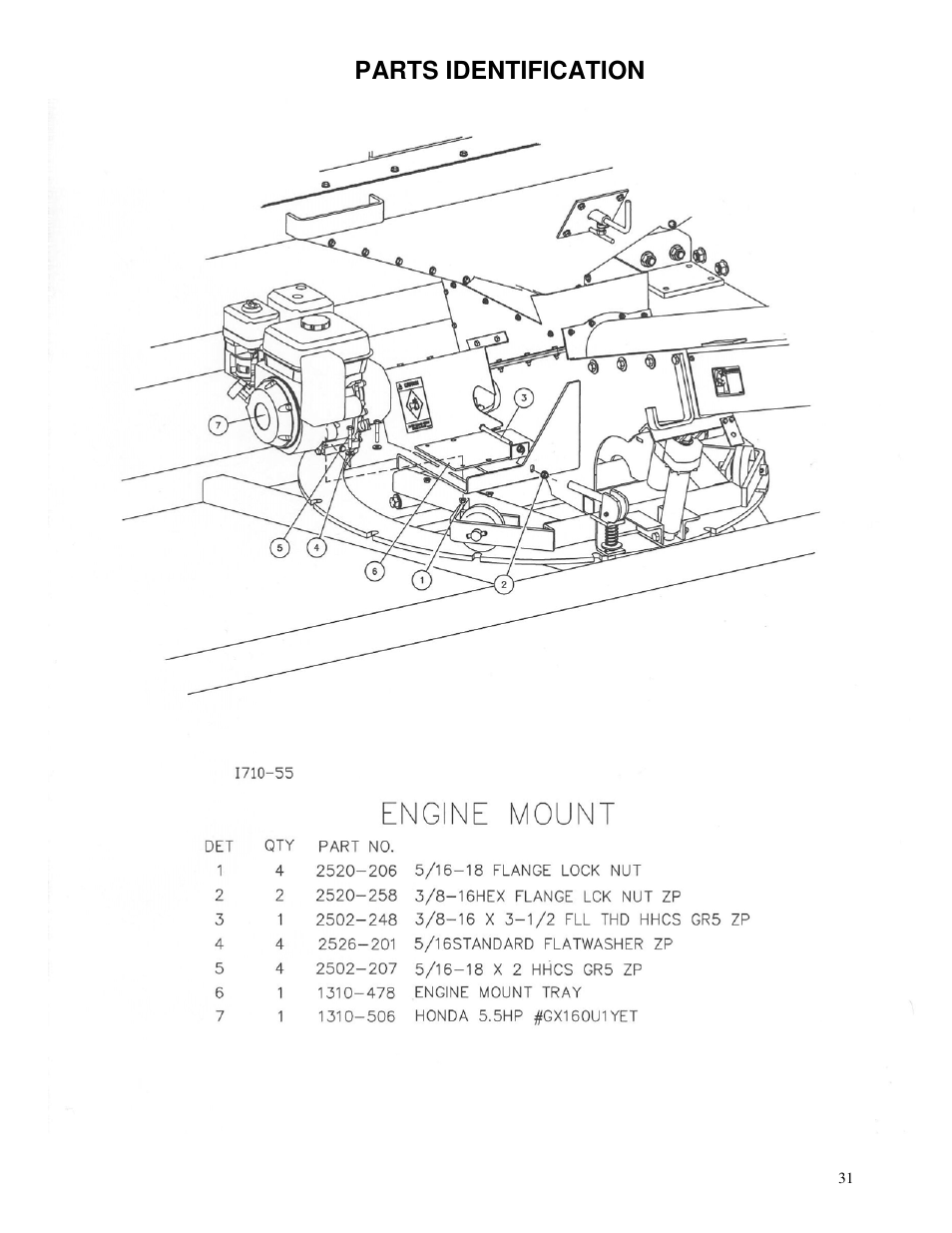 Parts identification | Yetter 1310-010 Maximizer User Manual | Page 31 / 44