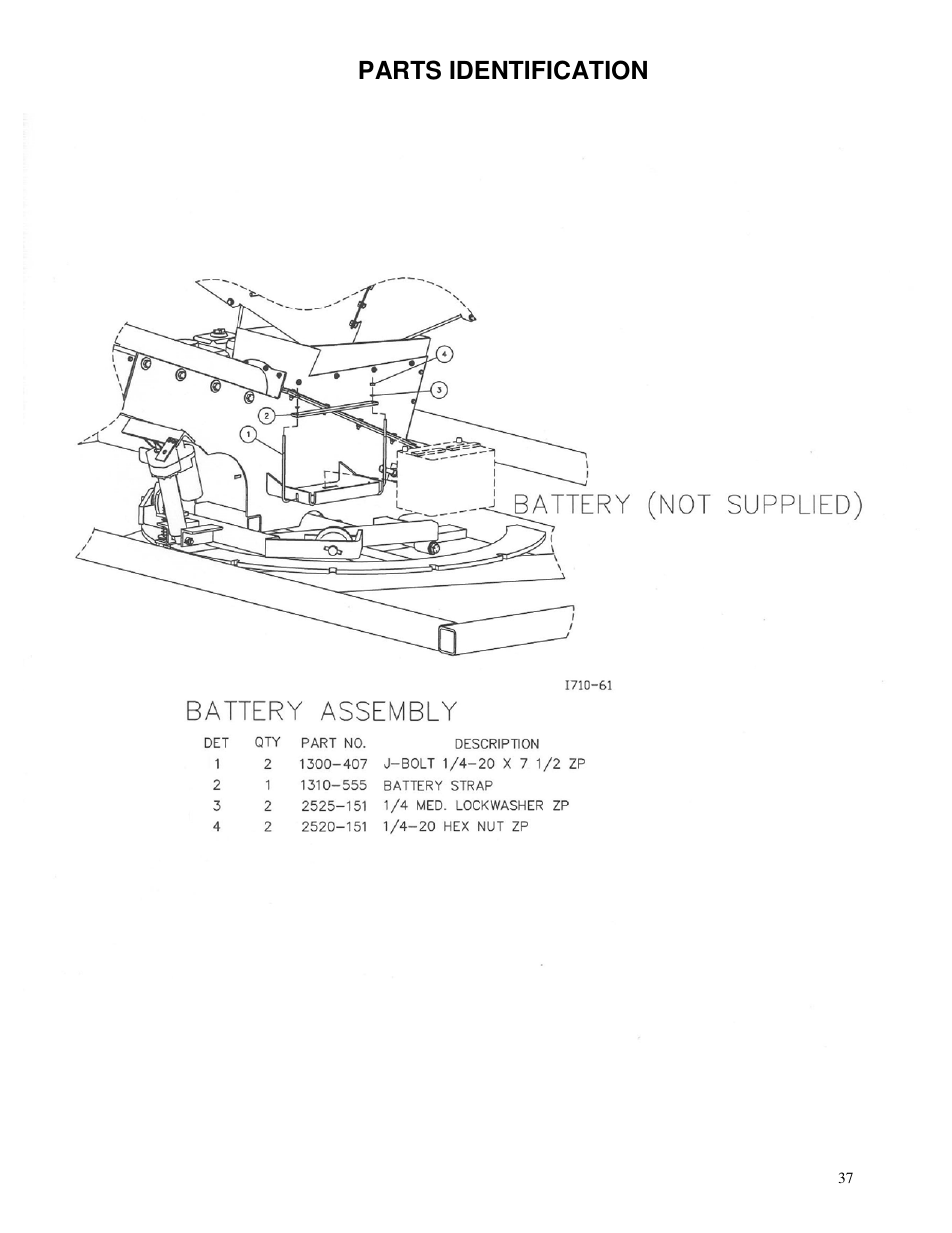 Parts identification | Yetter 1310-010 Maximizer User Manual | Page 37 / 44