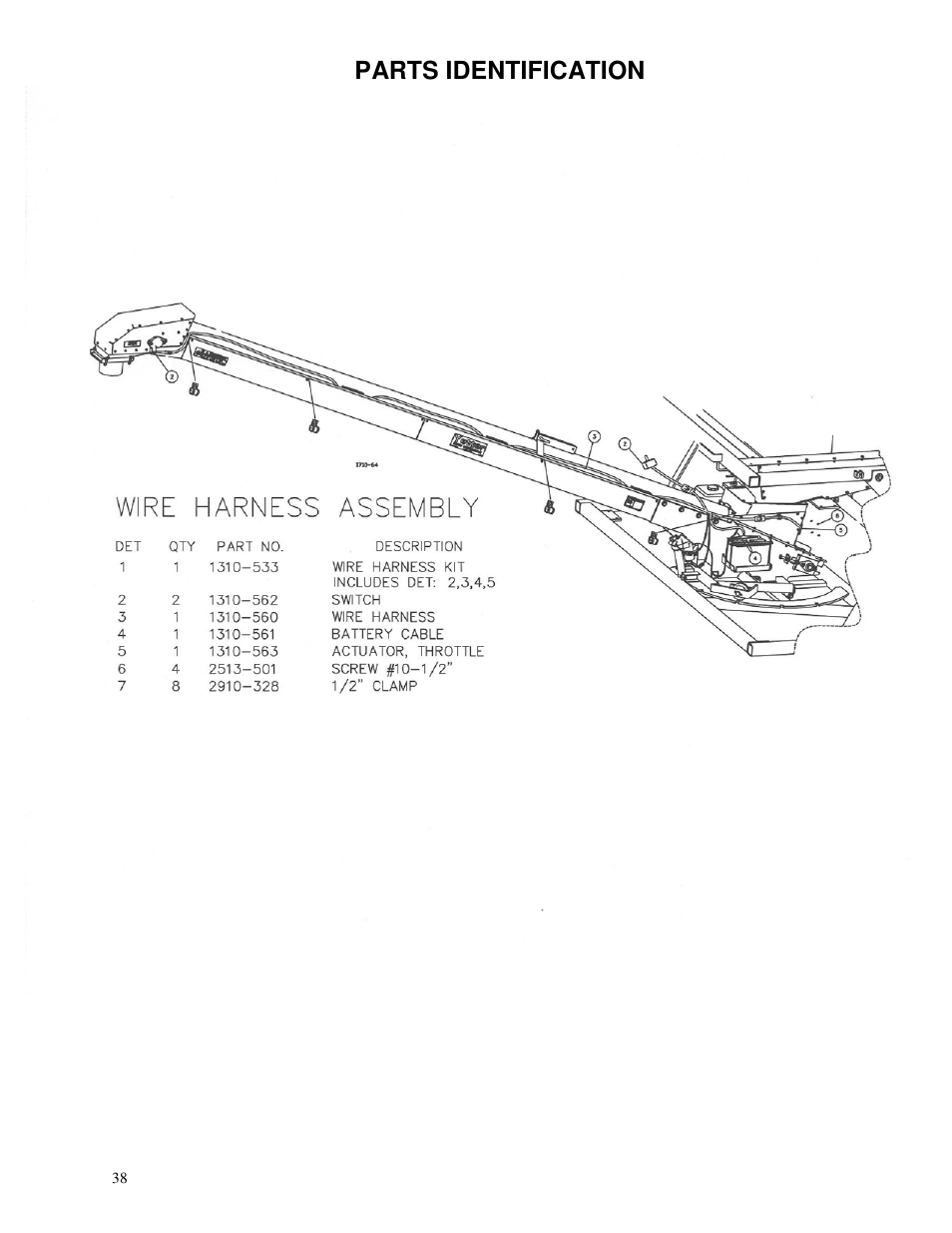 Parts identification | Yetter 1310-010 Maximizer User Manual | Page 38 / 44