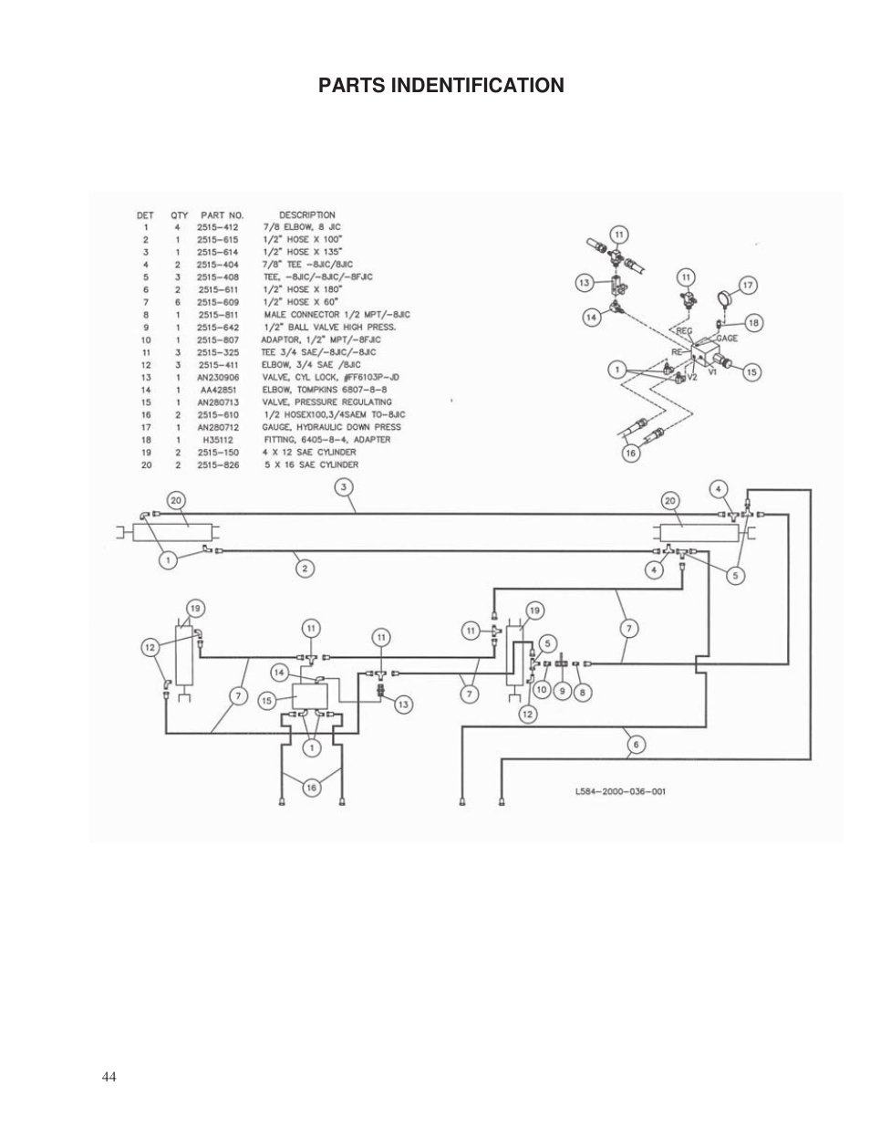 Yetter 2000 Series Vertical Tillage Tool (V.T.T.) User Manual | Page 44 / 56