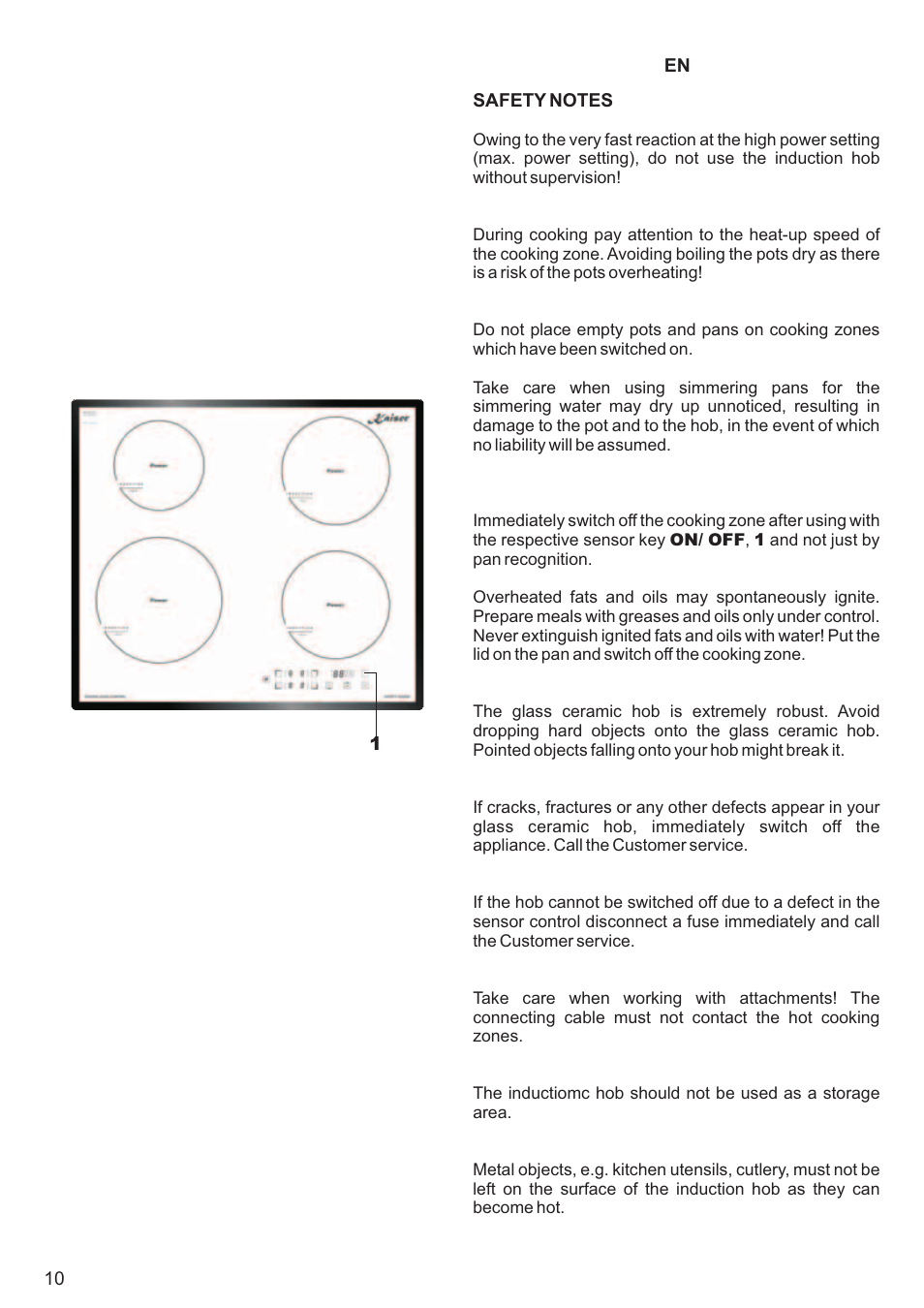 Kaiser KCT6406 User Manual | Page 10 / 44