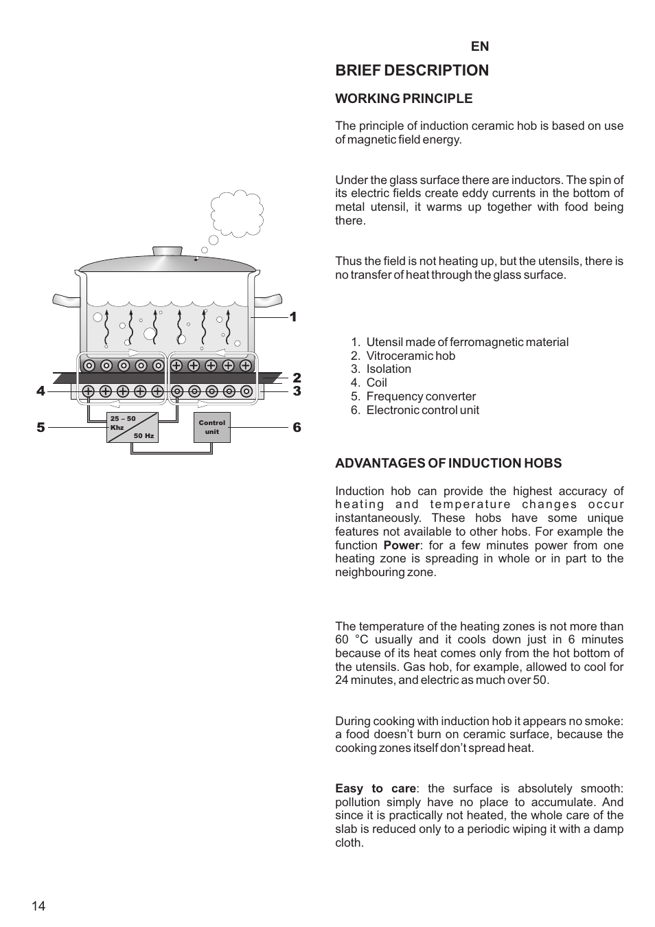 Brief description | Kaiser KCT6406 User Manual | Page 14 / 44