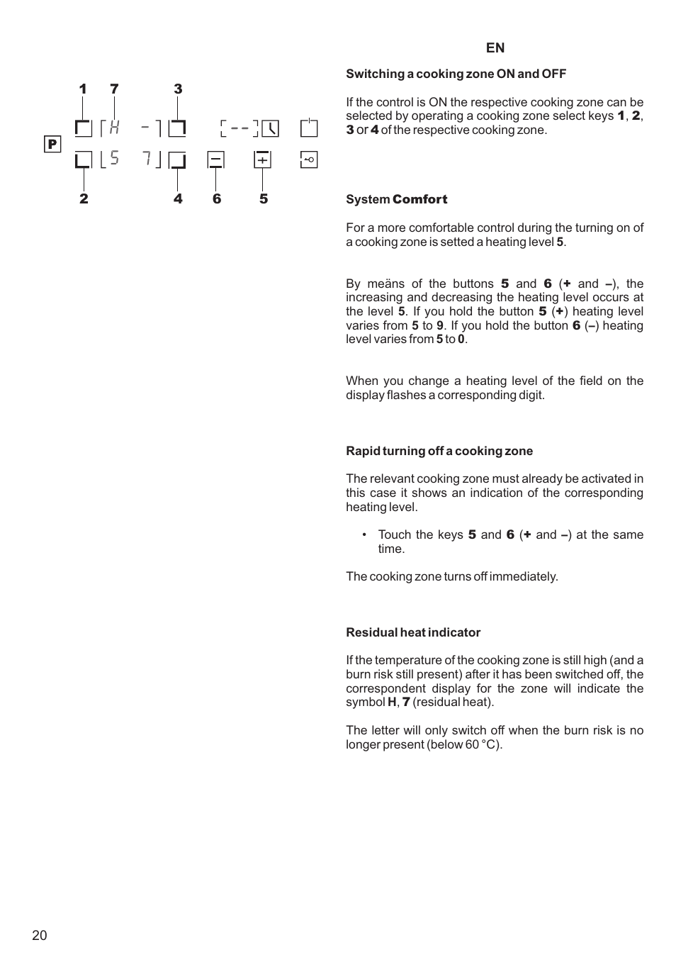 5 7 h | Kaiser KCT6406 User Manual | Page 20 / 44